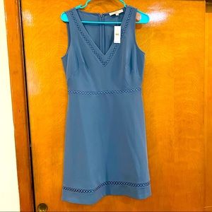 Loft Blue Knee Length Dress